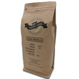 Kawa ziarnista India Malabar – opakowanie Coffee Point
