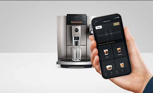 Jura e8 ed dark inox mobile baner